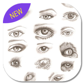 Easy Drawing Realistic Eyes icon