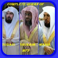 Sudais,Shuraim,Mahir QURAN MP3 on 9Apps