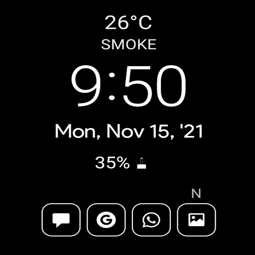 Always On Display AOD plus icon
