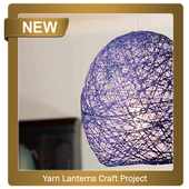 Yarn Lanterns Craft Project icon