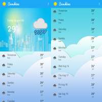Sunshine Weather on 9Apps