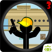 Stickman sniper 3 icon