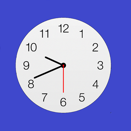 kids clock learning - learn time icon