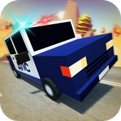 Russian Police Blocky traffic icon