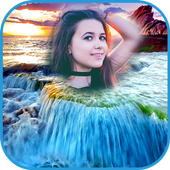 Waterfall Photo Frames : Waterfall PHOTO Editor HD icon