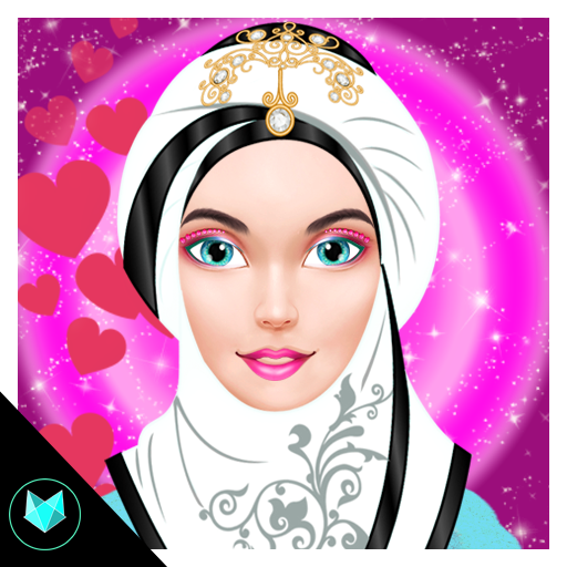 Hijab Princess Makeup Makeover Salon Game icon