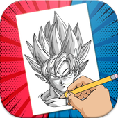 How To Draw Goku Anime icon