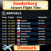 Sonderborg Airport Flight time icon