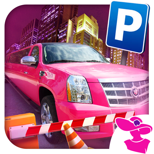 Pink Lady Limo Driver 2021 : Limousine Taxi Game icon
