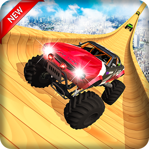 Tricky Mega Ramp Stunts Monster Truck 3D icon
