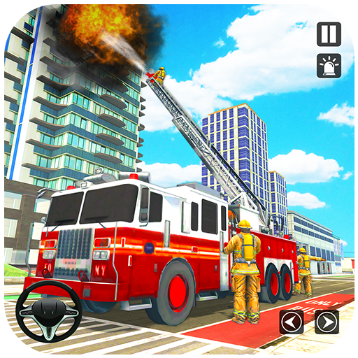 Truck Driving Rescue Game - Fire Truck Rescue 911 icon