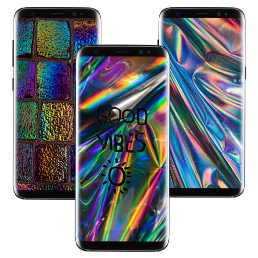 Holographic Teen Fashion HD Wallpaper icon