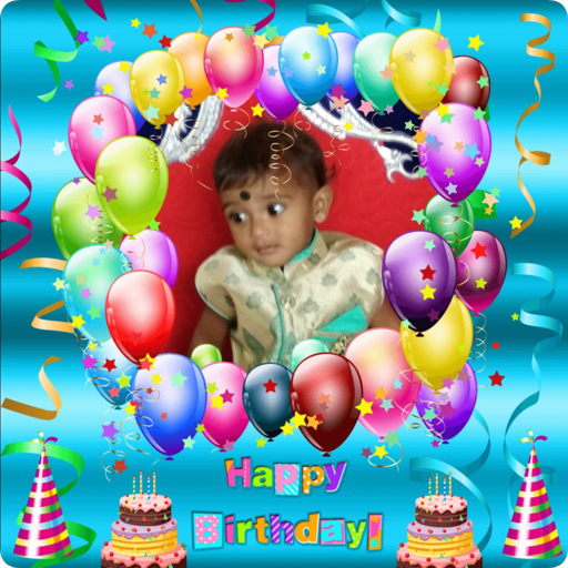 Birthday Photo Frames Editor icon