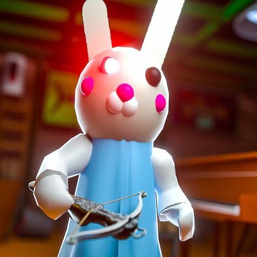 Piggy House Scary Bunny icon