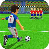 Kids Football Strike Soccer Free Kick Shootout icon