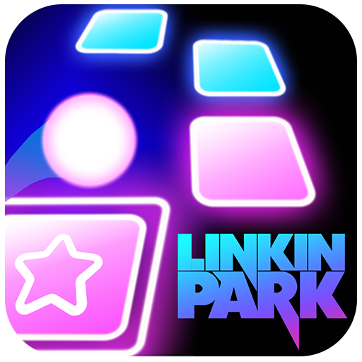 Linkin Park Tiles Hop Ball - Neon EDM Rush icon