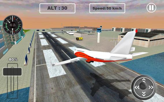 Fly Jet Airplane - Real Pro Pilot Flight Sim 3D screenshot 2