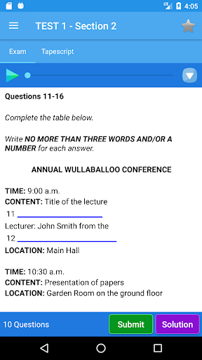 Learn English - IELTS Practice Test screenshot 3