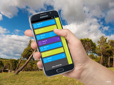 توقعات حالة الطقس في ليبيا screenshot 2