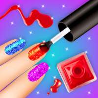 Nail Art 3D Satisfying Makeup Game for Girls