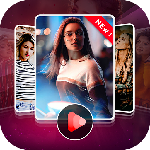 Photo Slideshow with Music : Video Maker 2k20 أيقونة