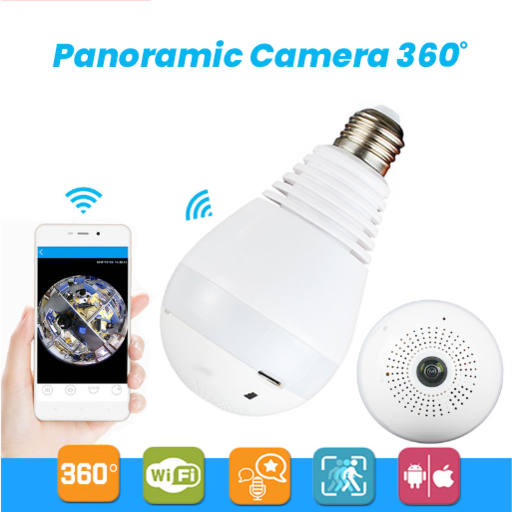 Panoramic 360° Bulb Camera icon