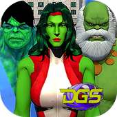 She-Bulk Super Girl Warrior: Clash of Monsters