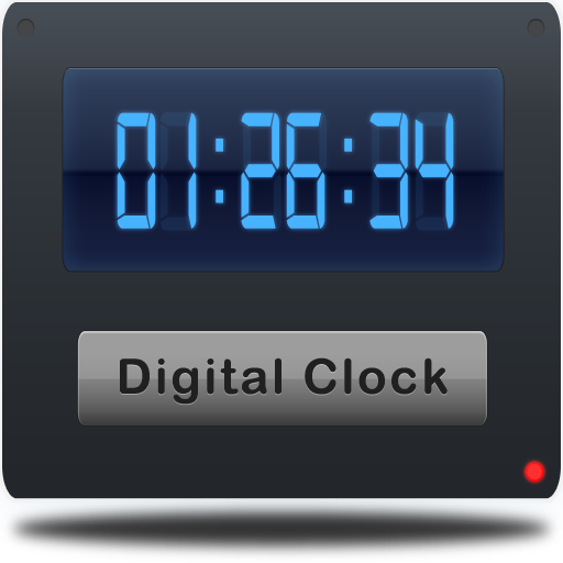 Digital World Clock Widget icon