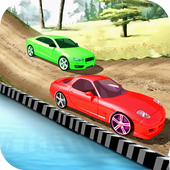 Impossible Car Tracks Stunt Racing icon