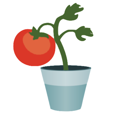 Urban veggie garden icon