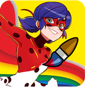 Ladybug Coloring Book icon