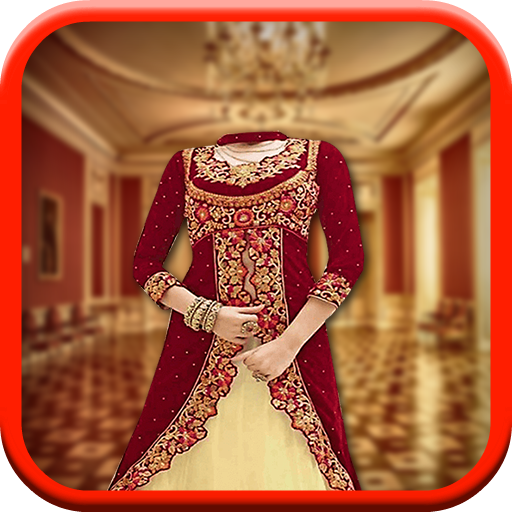 Royal Bridal Dress Photo Maker icon