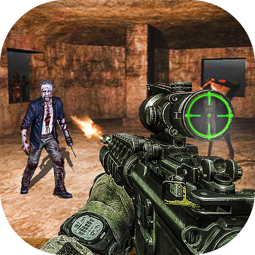 US Police Zombie Shooter Frontline Invasion FPS icon