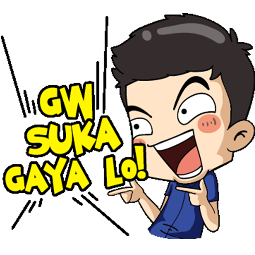 ikon Sticker Lucu untuk WhatsApp WAStickerApps