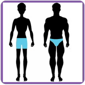 التخلص من النحافة أيقونة