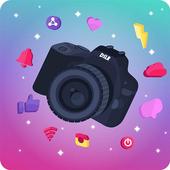 DSLR Camera Photo Effect : Blur Effect Editor أيقونة