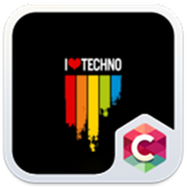 Best Techno Theme C Launcher icon