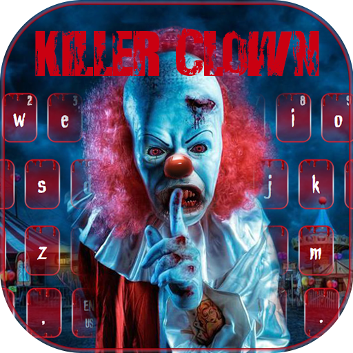 Scary Killer Clown Keyboard Theme icon