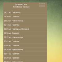 Расписание электричек (виджет) on 9Apps