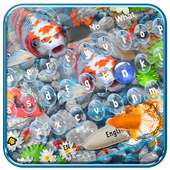 3D Aquarium  Koi Fish Keyboard Theme on 9Apps