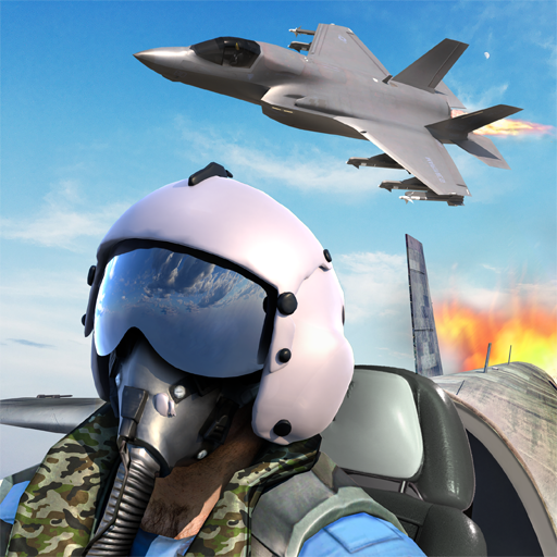 Jet Fighter War Airplane Games icon