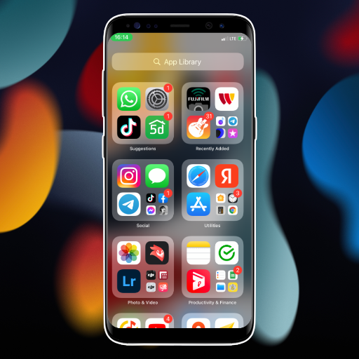 iOS launcher max 2021 иконка