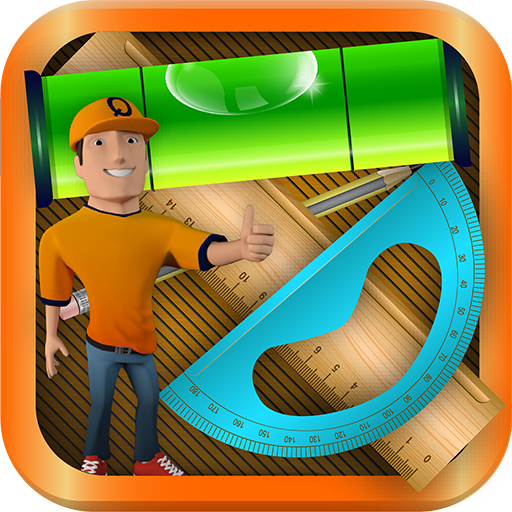 Bubble Level Angle meter and Ruler (no ads) icon