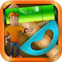 Bubble Level Angle meter and Ruler (no ads)