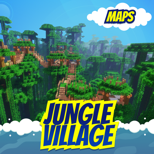 Jungle Village Maps for Minecraft icon
