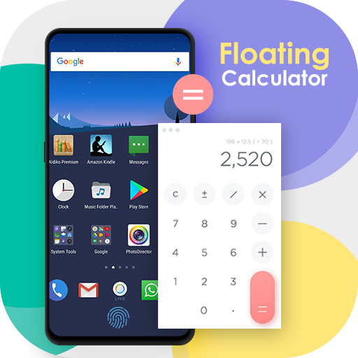 Floating calculator - Popup calculator icon