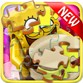 Jigsaw Lego Sponge icon
