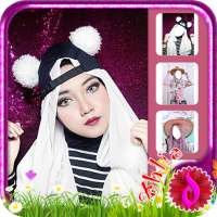 Cute Hijab style on 9Apps