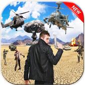 war and zombies  movies effect photo editor icon