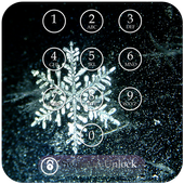 Snowflake Keypad Lock Screen icon